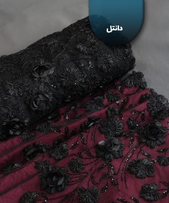 پارچه دانتل رباندوزی 1240